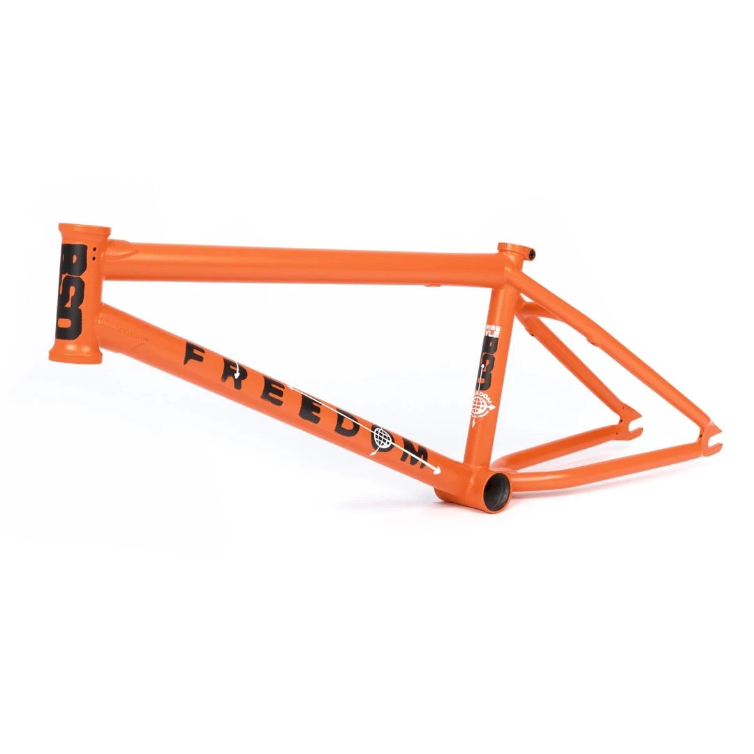 BSD BMX Freedom Frame 21.5″ - Lava Orange Frames 3 BSD BMX Freedom Frame 21.5″ - Lava Orange Frames