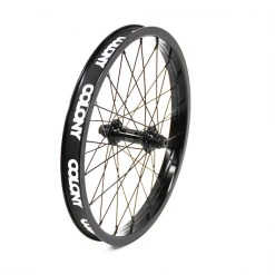 Wheels Colony BMX Pintour 20" Front Wheel - Black/Black