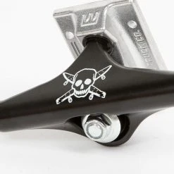 Royal Street Pirate Trucks 5.5" - Black/Silver (Pair)
