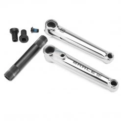 Kink BMX Brace Cranks 160mm - Chrome