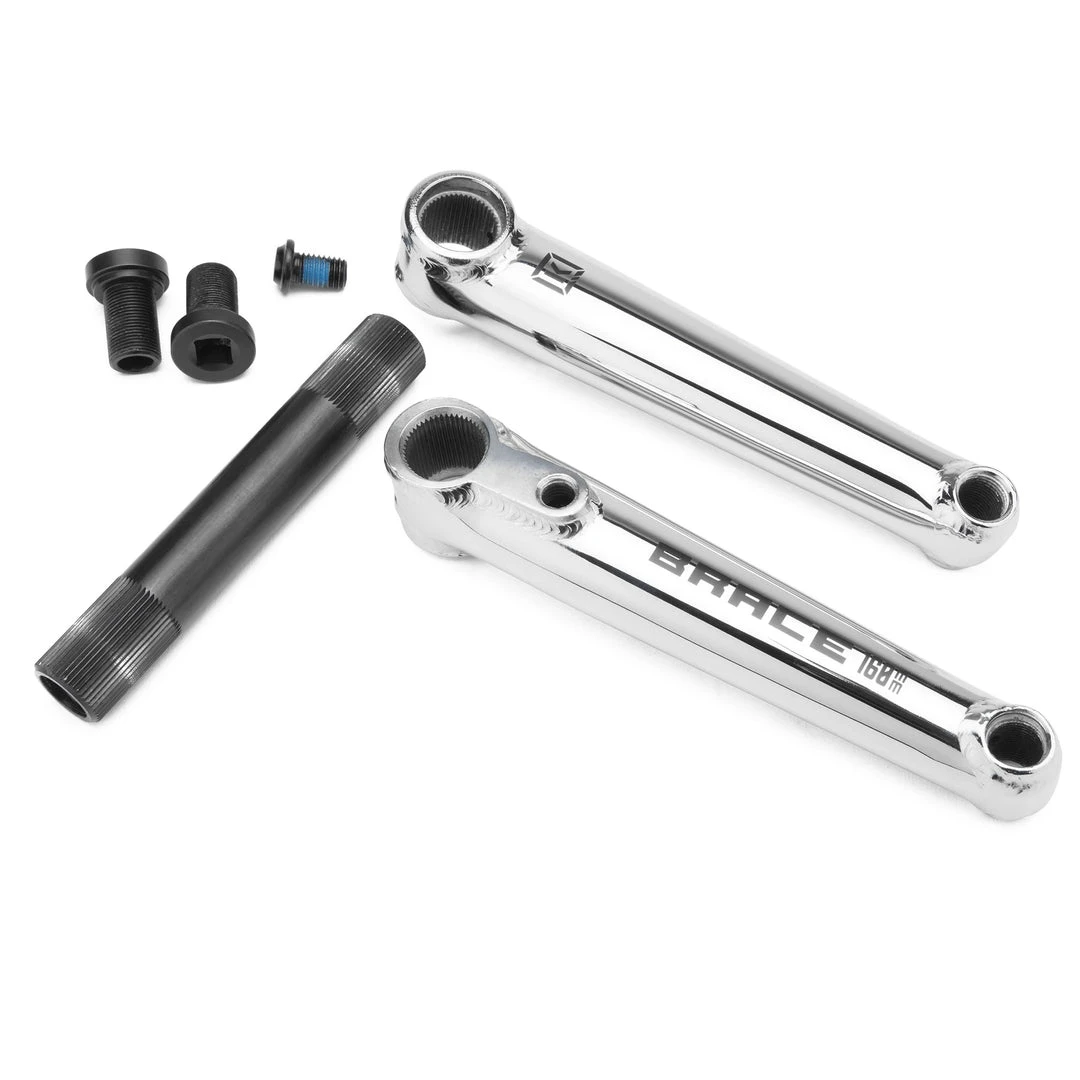 Kink BMX Brace Cranks 160mm - Chrome 3 Kink BMX Brace Cranks 160mm - Chrome