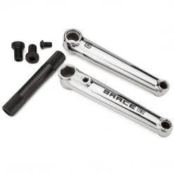 Kink BMX Brace Cranks 170mm - Chrome