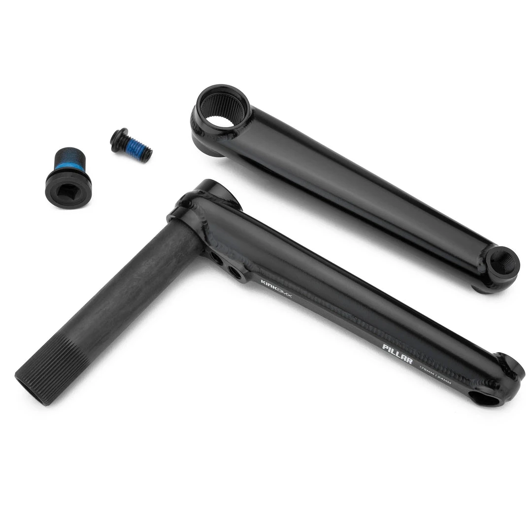 Kink BMX Pillar 24 Cranks 175mm - Black 3 Kink BMX Pillar 24 Cranks 175mm - Black
