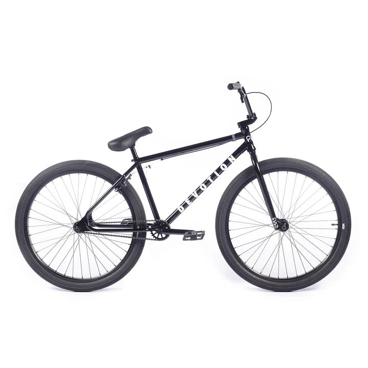 BMX Bikes Cult Devotion 26" Cruiser Complete BMX Bike - Black BMX Bikes Cult Devotion 26" Cruiser Complete BMX Bike - Black