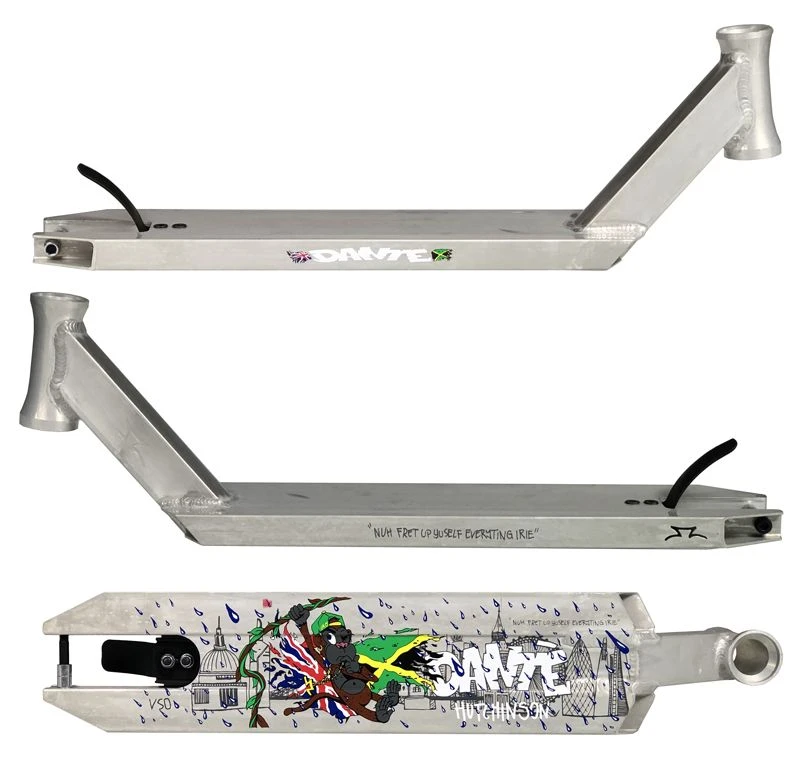 AO Dante Hutchinson Pro Scooter Deck - Raw AO Dante Hutchinson Pro Scooter Deck - Raw