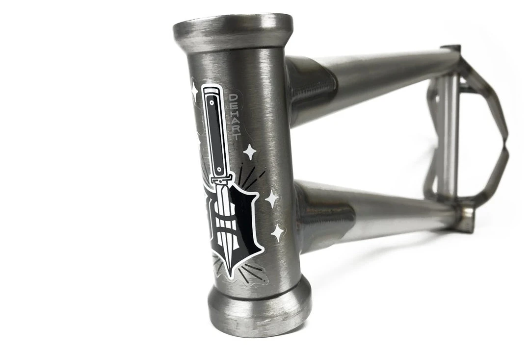 Frames Cult BMX Chase Dehart 20.5" Frame - Raw Frames Cult BMX Chase Dehart 20.5" Frame - Raw