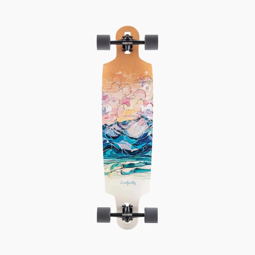 LONGBOARDS Landyachtz Drop Cat 38 Vibes Longboard Complete 3 LONGBOARDS Landyachtz Drop Cat 38 Vibes Longboard Complete