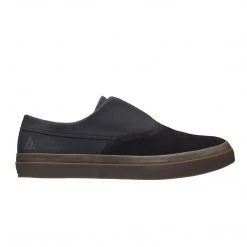 Huf Shoes Dylan Slip On - Black/Dark Gum MEN