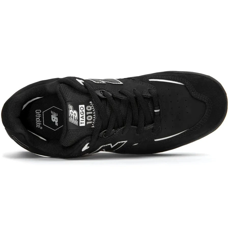 New Balance Shoes Numeric Tiago Lemos 1010 - Black/White MEN 5 New Balance Shoes Numeric Tiago Lemos 1010 - Black/White MEN