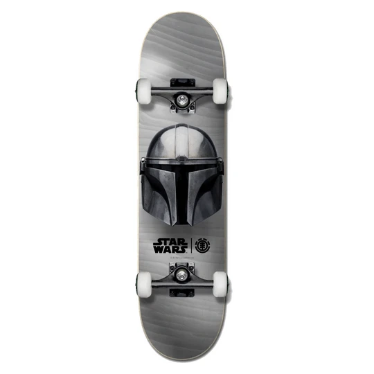 Element Star Wars Mandalorian Beskar Skateboard Complete - 8.0" SKATEBOARDS 3 Element Star Wars Mandalorian Beskar Skateboard Complete - 8.0" SKATEBOARDS