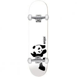 SKATEBOARDS Enjoi Whitey Panda FP Complete Skateboard 7.75" - White