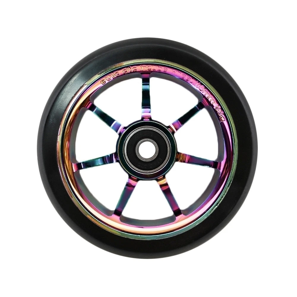 Ethic DTC Incube Wheels 88a 110mm - Neochrome (Pair) 3 Ethic DTC Incube Wheels 88a 110mm - Neochrome (Pair)