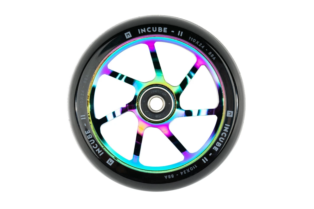 Ethic DTC Incube V2 "8 STD" Wheels 88a 110mm - Neo Chrome (Pair) 3 Ethic DTC Incube V2 "8 STD" Wheels 88a 110mm - Neo Chrome (Pair)