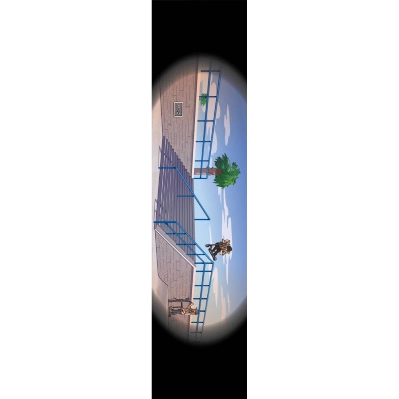 Figz Juzzy Carter Scooter Griptape - Black Figz Juzzy Carter Scooter Griptape - Black