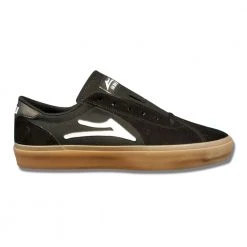 Lakai Shoes Flaco II - Black/Gum Suede MEN