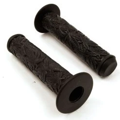 S&M Bikes BMX Ganja Grips - Black Resin