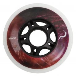 Ground Control UR Nebula Wheels 80mm 85A - White (Set Of 4) Aggressive Inline Wheels