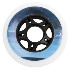 Aggressive Inline Wheels Ground Control UR Stars Wheels 90mm 85A - White (Set Of 4)