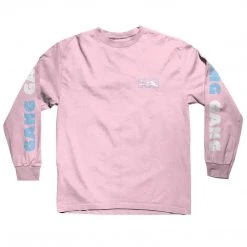 Lakai X FTC Gang Gang Long Sleeve Tee - Pink