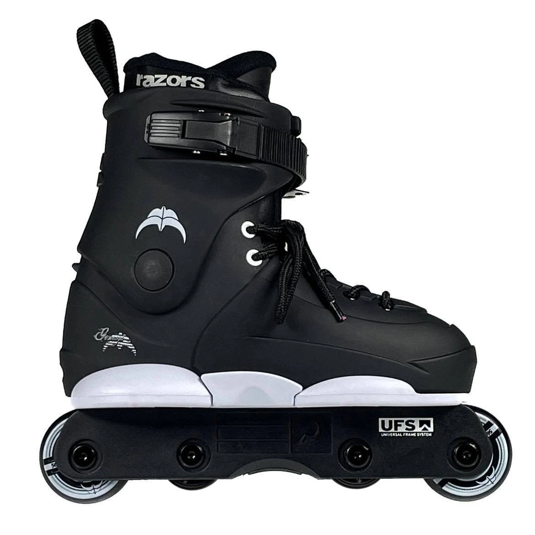 Complete Skates Razors Genesys Junior Aggressive Skate Complete - Black/White 4 Complete Skates Razors Genesys Junior Aggressive Skate Complete - Black/White