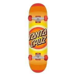 SKATEBOARDS Santa Cruz Gleam Dot Full Complete Skateboard - 8.0" Orange