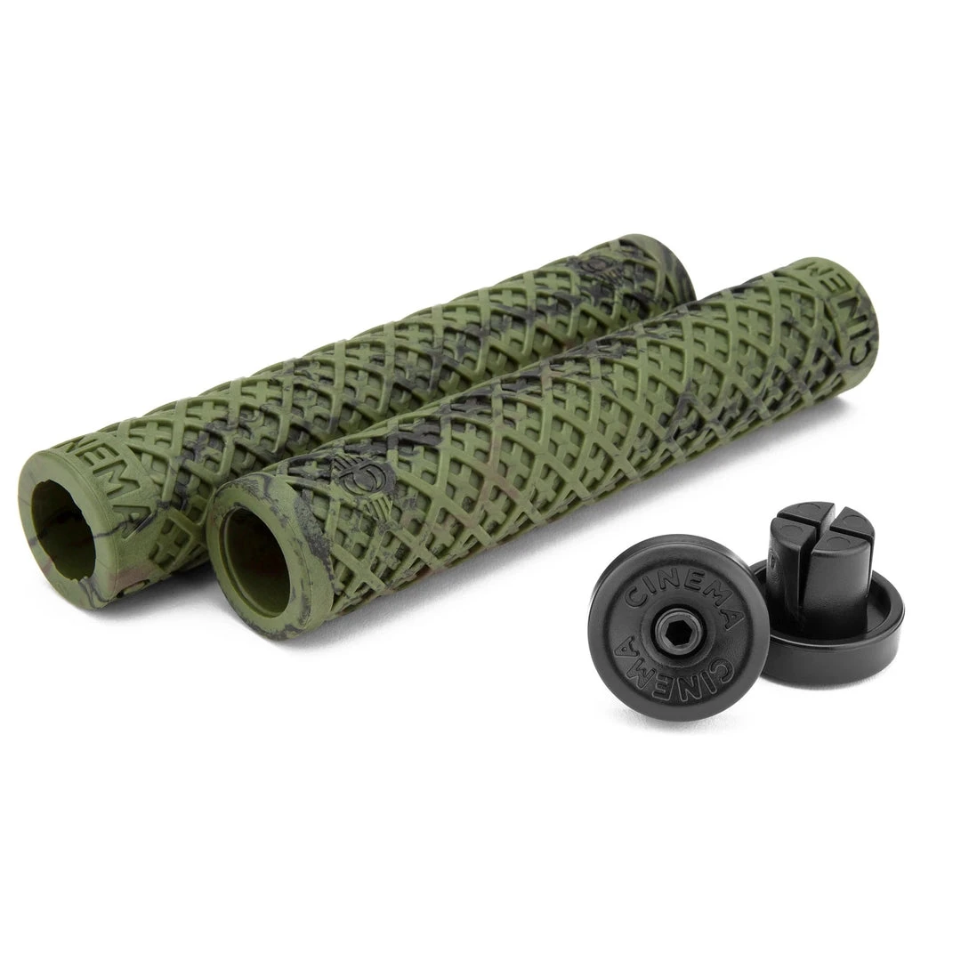 Cinema BMX Interlace Grips - Camo 3 Cinema BMX Interlace Grips - Camo