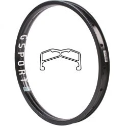 Wheels GSport BMX Elite Front Wheel - Black 7 Wheels GSport BMX Elite Front Wheel - Black