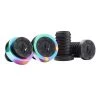 Envy Halo Bar Ends - Oil Slick (Pair)