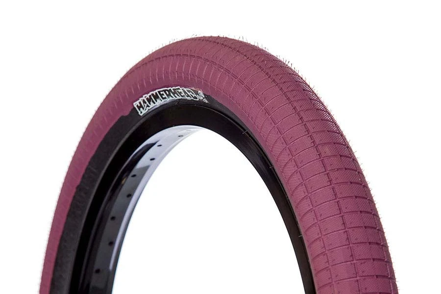 Tires Demolition Mike "Hucker" Clark Hammerhead Tire 2.40" - Maroon Top 3 Tires Demolition Mike "Hucker" Clark Hammerhead Tire 2.40" - Maroon Top