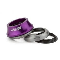 Mission BMX Turret Integrated Headset 15mm - Purple