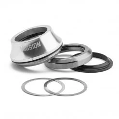 Mission BMX Turret Integrated Headset 15mm - Silver