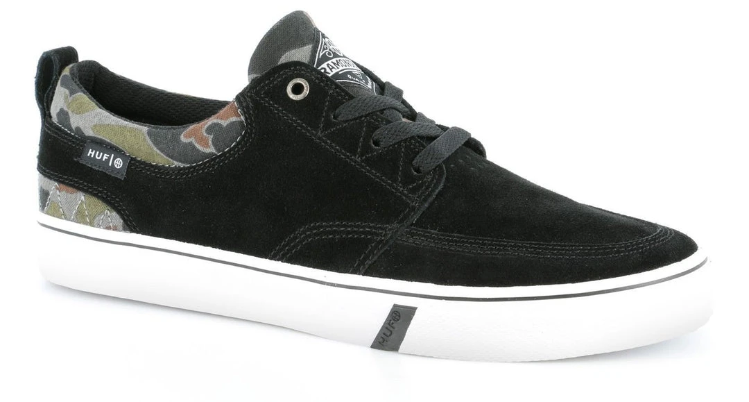 Huf Shoes Ramondetta Pro - Jet Black/Camo Huf Shoes Ramondetta Pro - Jet Black/Camo