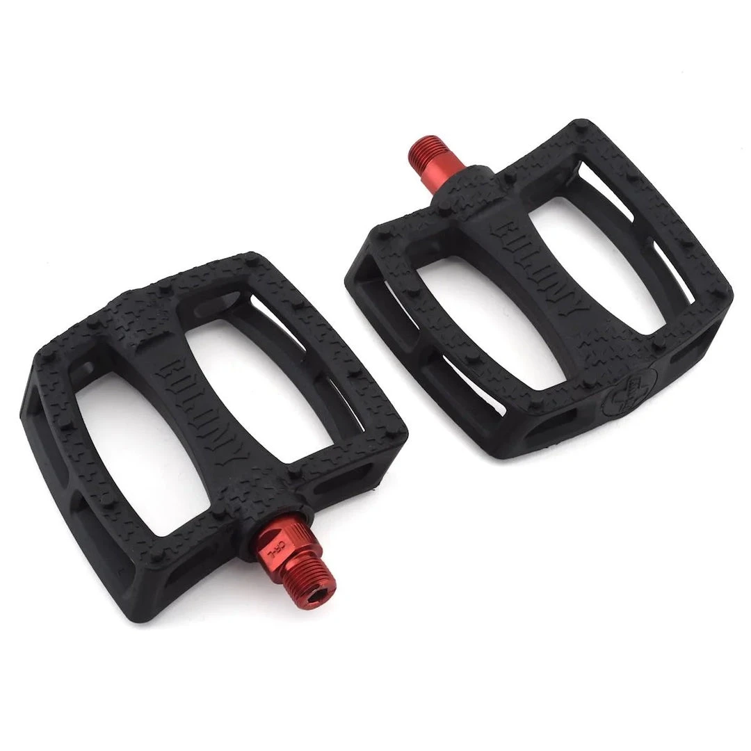 Colony BMX Fantastic Plastic Pedals - Black/Red 3 Colony BMX Fantastic Plastic Pedals - Black/Red