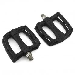 Colony BMX Fantastic Plastic Pedals - Black/Silver