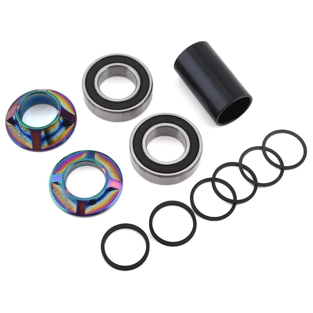 Colony BMX Mid Bottom Bracket 22mm Kit - Rainbow Bottom Brackets 3 Colony BMX Mid Bottom Bracket 22mm Kit - Rainbow Bottom Brackets