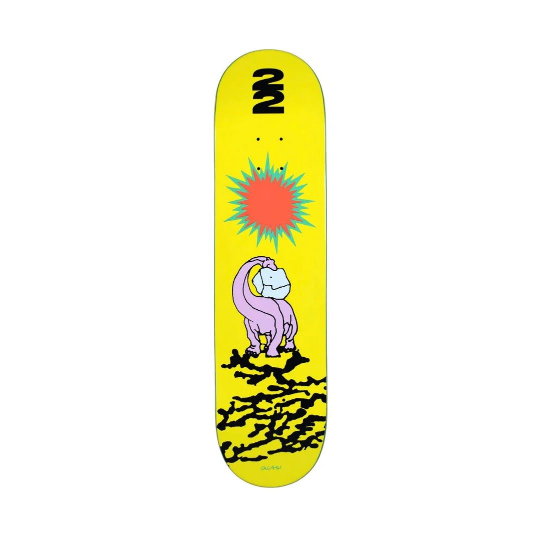 Decks Quasi Dino Skateboard Deck - 8.0" Yellow 3 Decks Quasi Dino Skateboard Deck - 8.0" Yellow