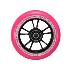 Wheels Envy Scooter Wheel 100mm - Black/Pink (Pair)