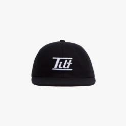 Hats Tilt Imperial Vintage 6 Panel Hat - Black