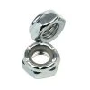 Independent Genuine Parts Kingpin Nuts - Silver Hardware