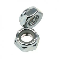 Independent Genuine Parts Kingpin Nuts - Silver Hardware