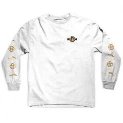 Lakai Indy LS Tee - White MEN