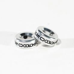 Bar Ends And Plugs Colony BMX Konka Bar End Caps - Silver