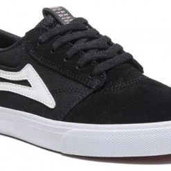 Lakai Shoes Griffin Kids - Black/White Suede