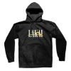 MEN Lakai Sweatshirts Interlaced Pullover Hoodie - Black