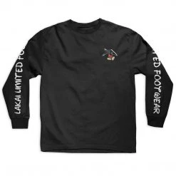 Lakai Orlando Long Sleeve T-Shirt - Black