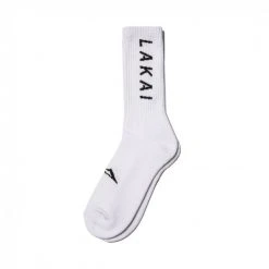 Lakai Simple Crew Sock - White Socks