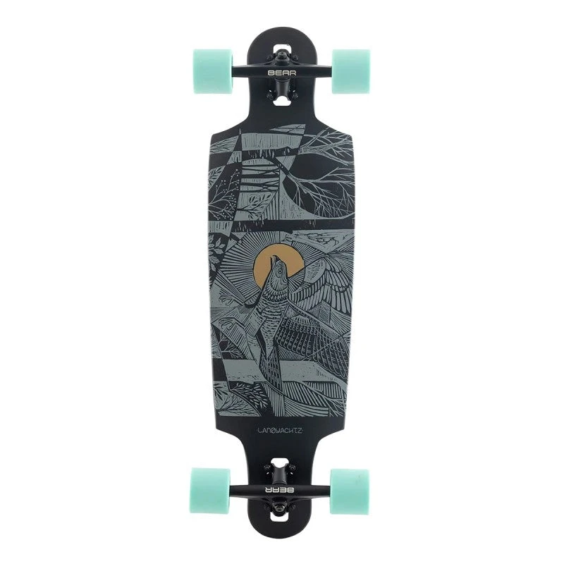 Landyachtz Drop Cat 33 Seeker Longboard Complete - Black 3 Landyachtz Drop Cat 33 Seeker Longboard Complete - Black