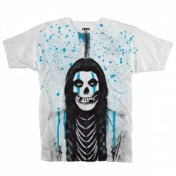 Zero Tee Indian Attack-white