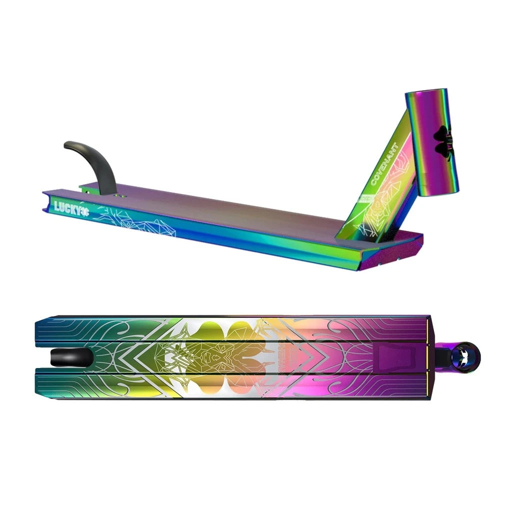 Lucky Scooters Lucky Covenant Pro Scooter Deck - Neo-Chrome Decks Lucky Scooters Lucky Covenant Pro Scooter Deck - Neo-Chrome Decks