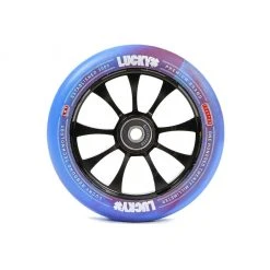 Lucky Scooters Lucky Scooter Wheels Toaster 120mm - Red/Blue Swirl